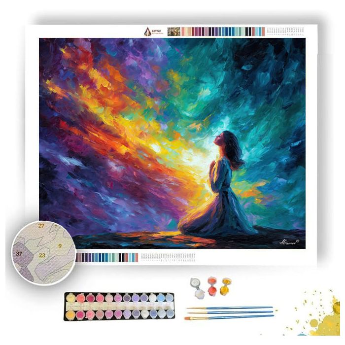 AURORA HEALER - Paint by Numbers Full Kit
