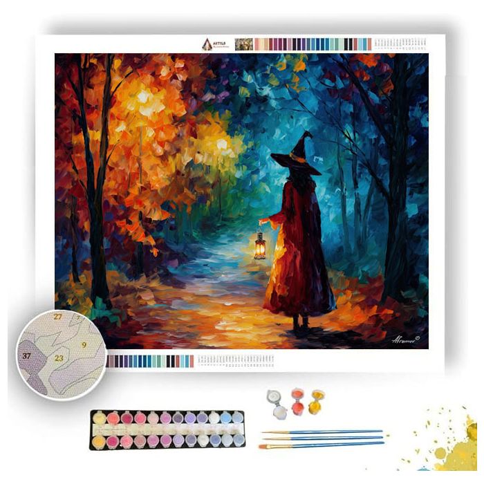 LANTERNFALL WITCH - Paint by Numbers Full Kit