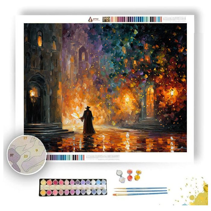 EMBERLIGHT SORCERER - Paint by Numbers Full Kit