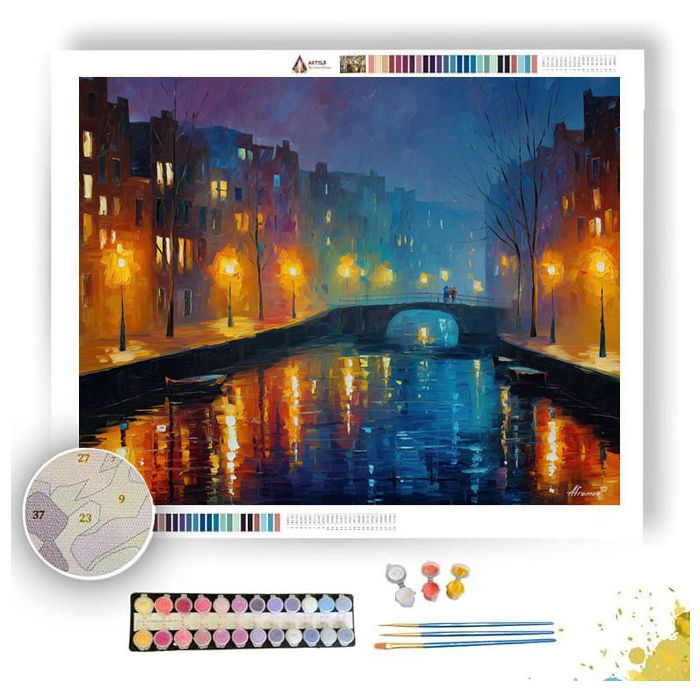 MISTCANAL DISTRICT - Paint by Numbers Full Kit