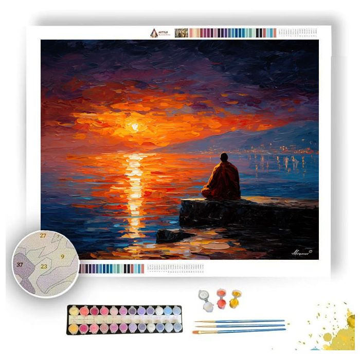 DAWNSONG MONK - Paint by Numbers Full Kit