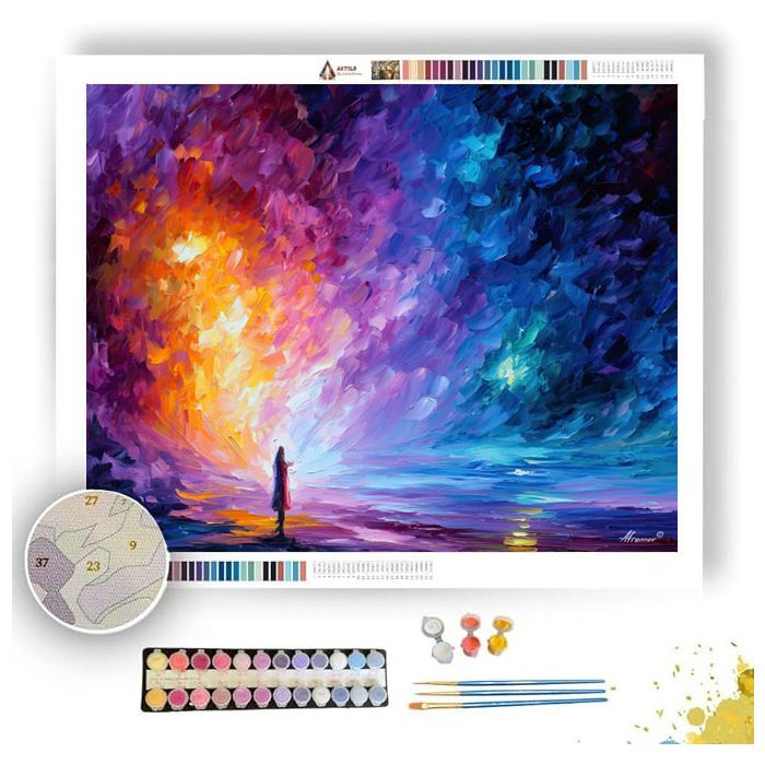 AURORA HEARTH HEALER - Paint by Numbers Full Kit