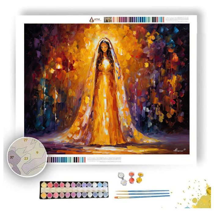 SUNHALO PRIESTESS - Paint by Numbers Full Kit
