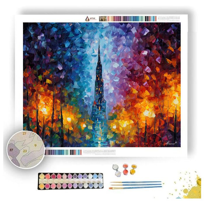 WINDSONG SPIRE - Paint by Numbers Full Kit
