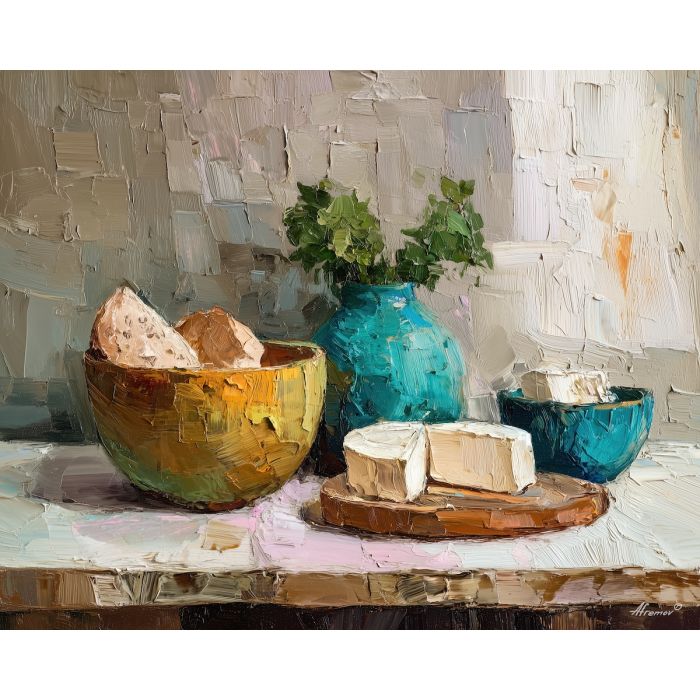 simple, ritual, palette knife, oil painting, impasto, thick pigment, layered surface, scraped paint, textured strokes, expressive surface, material depth, hand painted, visual balance, atmospheric, color interaction, paint ridges, manual technique