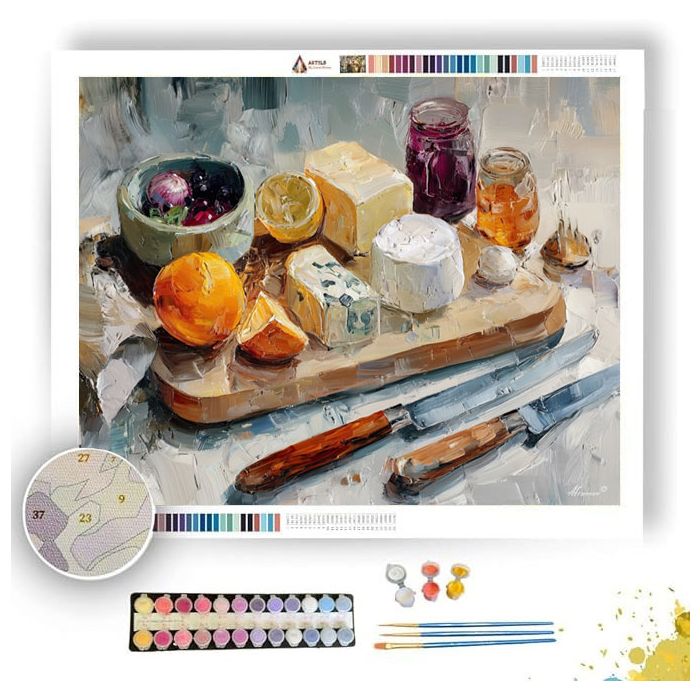 PREPARED SERVING - Paint by Numbers Full Kit
