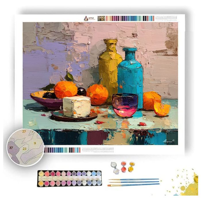 EVENING PAUSE - Paint by Numbers Full Kit