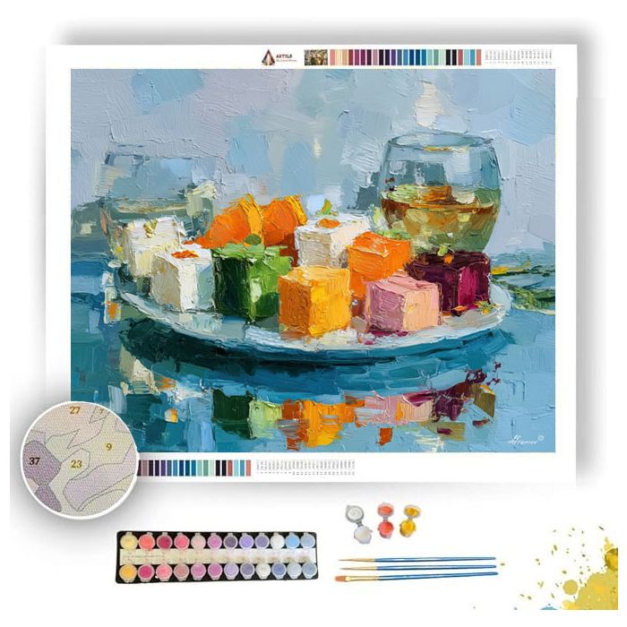 FRESH MOMENT - Paint by Numbers Full Kit
