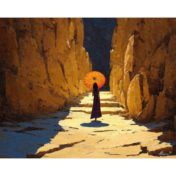 golden, shadow, palette knife, oil painting, impasto, thick pigment, layered surface, scraped paint, textured strokes, expressive surface, material depth, hand painted, visual balance, atmospheric, color interaction, paint ridges, manual technique