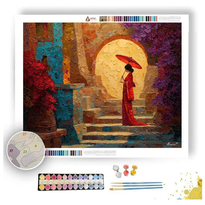 WARM MOMENT - Paint by Numbers Full Kit