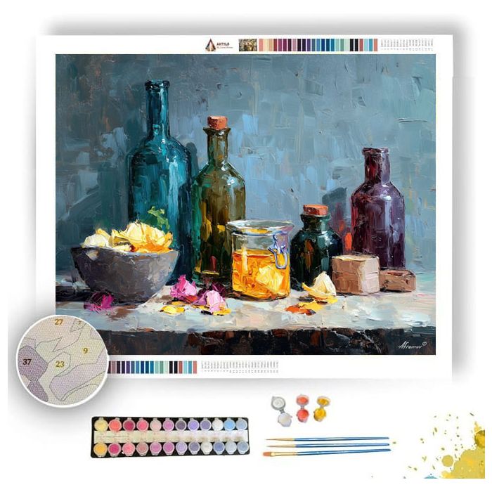 QUIET PAUSE - Paint by Numbers Full Kit