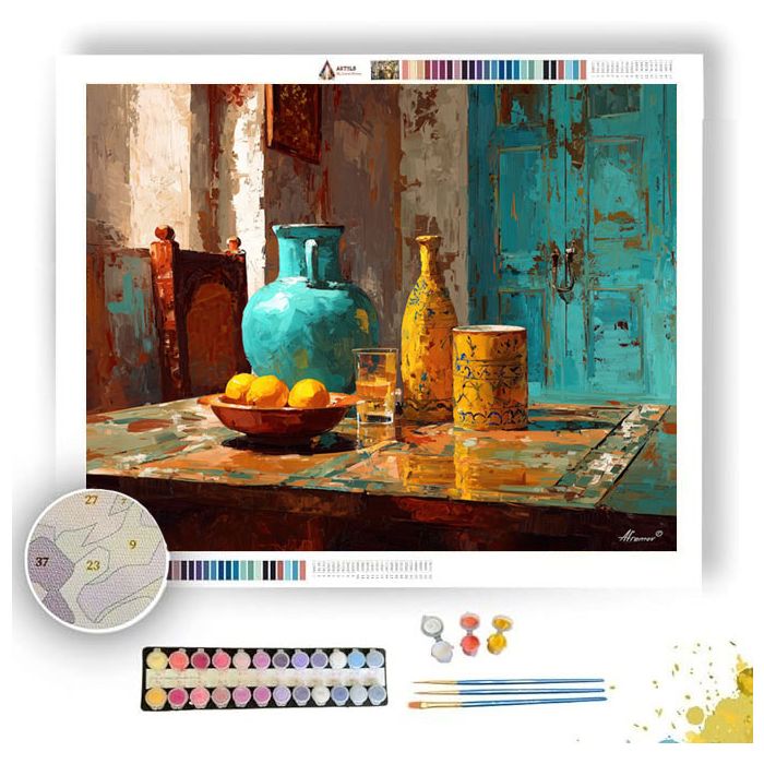 INTERIOR AFTERNOON - Paint by Numbers Full Kit