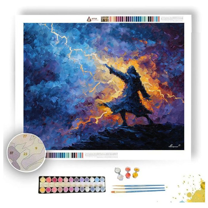 STORMCALLER ADEPT - Paint by Numbers Full Kit