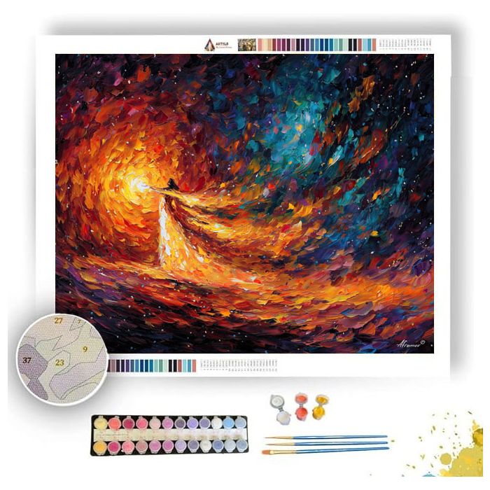 AETHERBOUND SENTINEL - Paint by Numbers Full Kit