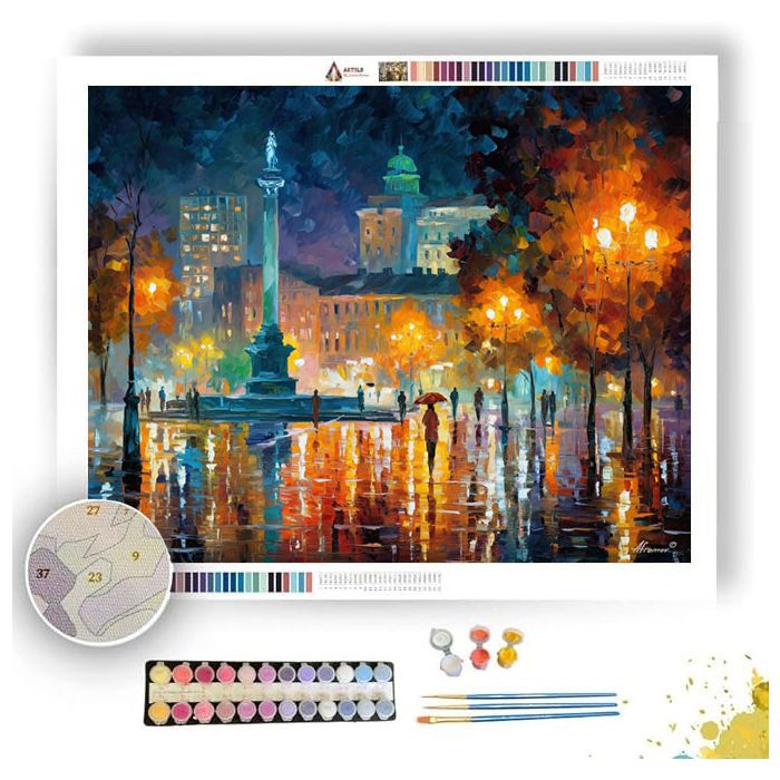 ARCANE PLAZA - Paint by Numbers Full Kit