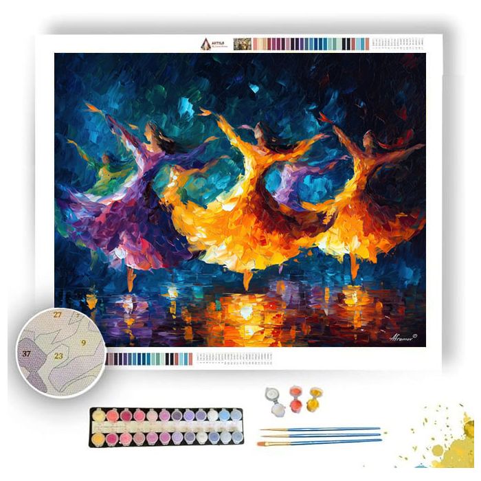 CURRENTSONG BALLET - Paint by Numbers Full Kit