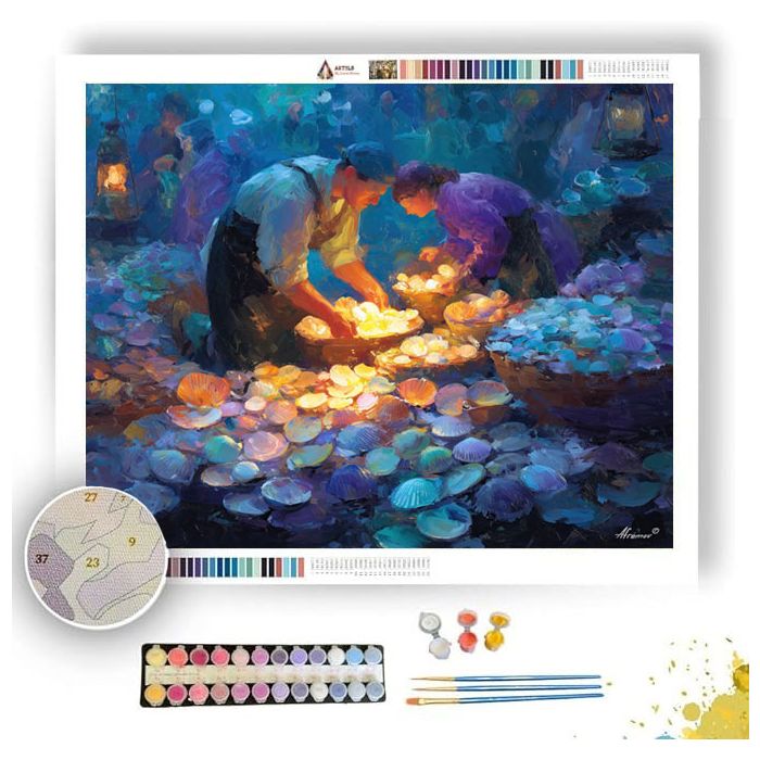 SHELLSONG MERCHANTS - Paint by Numbers Full Kit