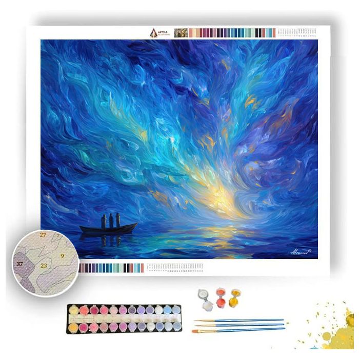 PEARL CURRENT SPIRITS - Paint by Numbers Full Kit