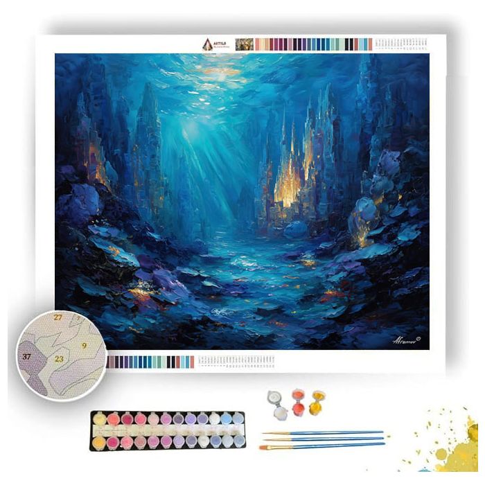 TIDELIGHT ATLANTIS - Paint by Numbers Full Kit