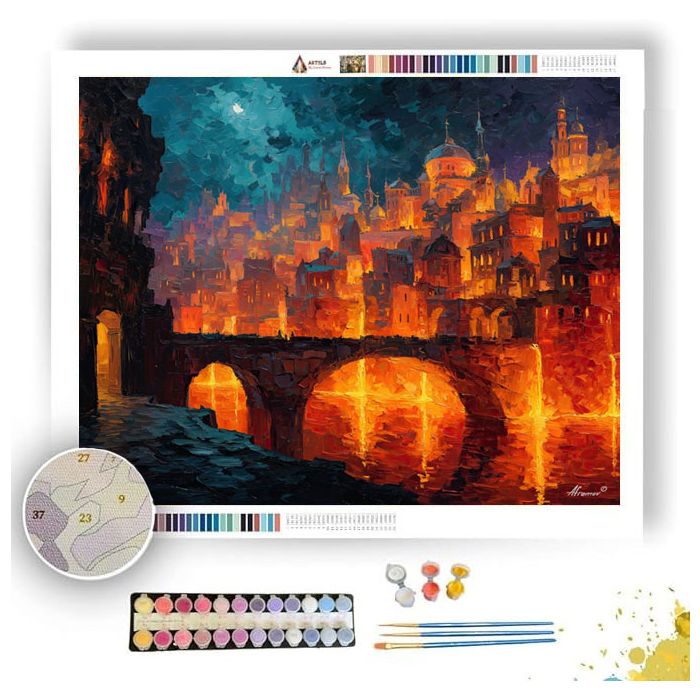 EMBERSTONE CITADEL - Paint by Numbers Full Kit