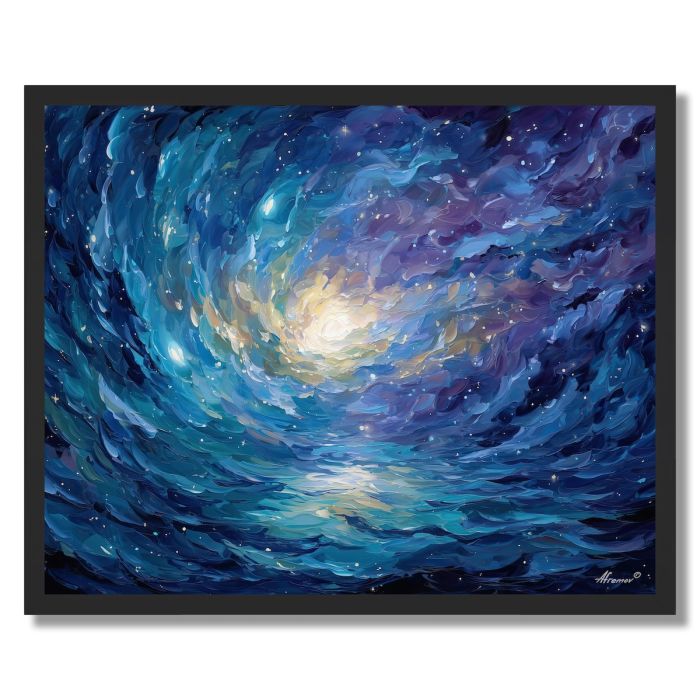 CRYSTALTIDE ORACLE - FRAMED