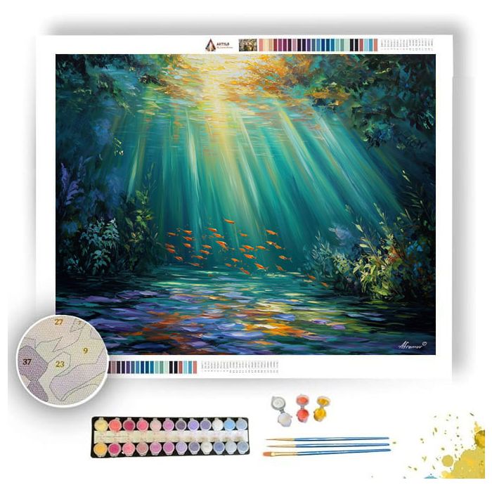 SUNRAY LAGOON - Paint by Numbers Full Kit
