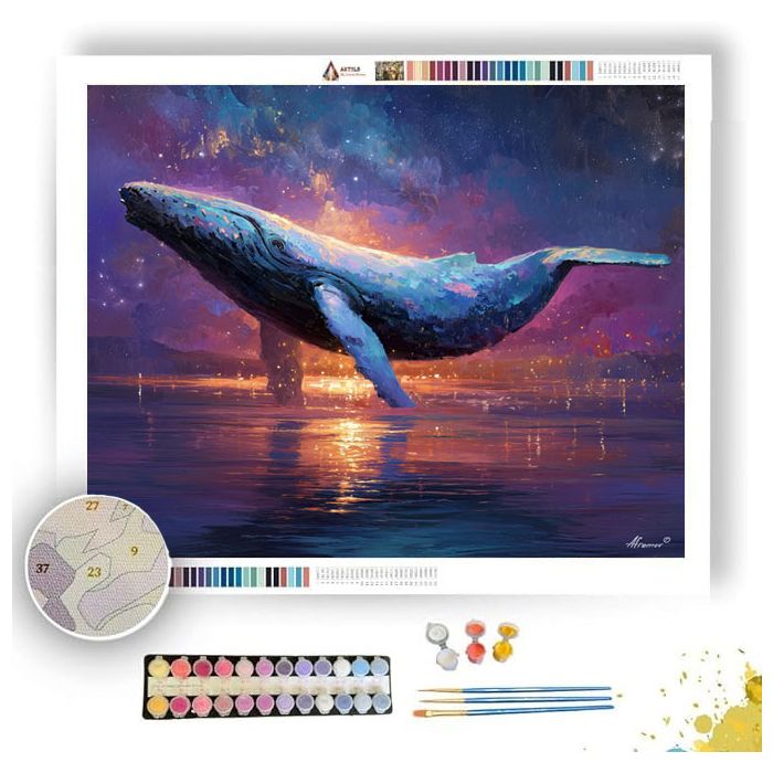 STARPEARL WHALE - Paint by Numbers Full Kit