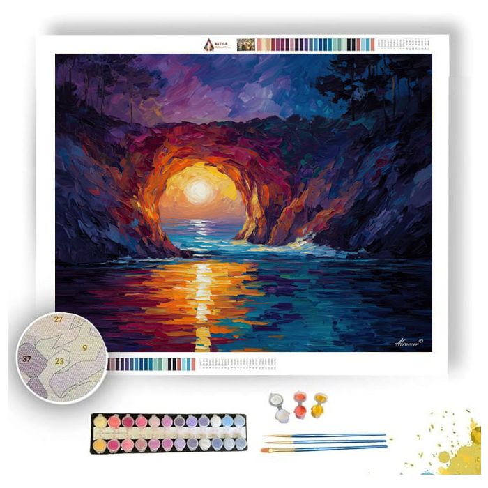 MOONCURRENT BRIDGE - Paint by Numbers Full Kit