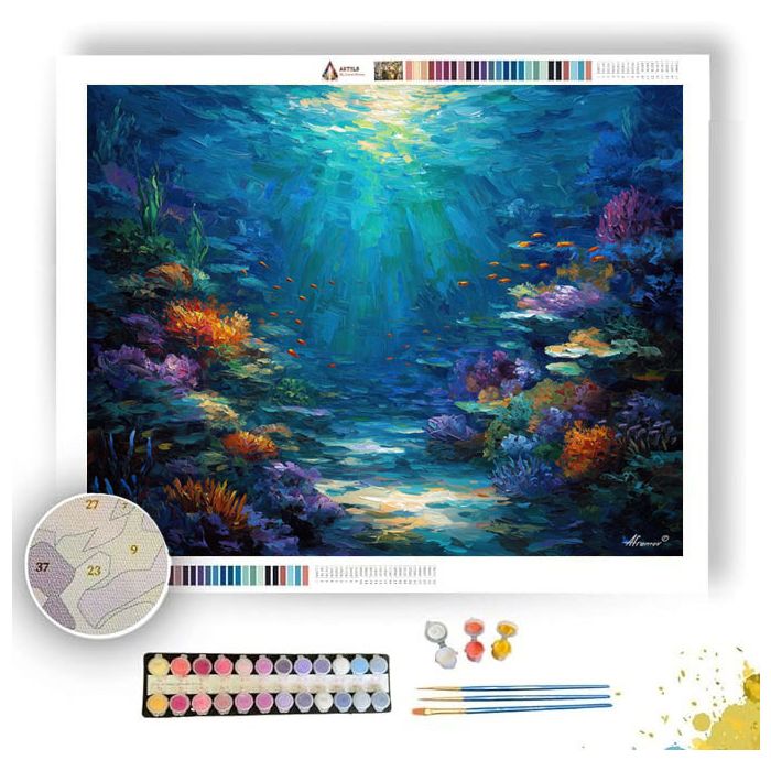 OPAL REEF SANCTUARY - Paint by Numbers Full Kit