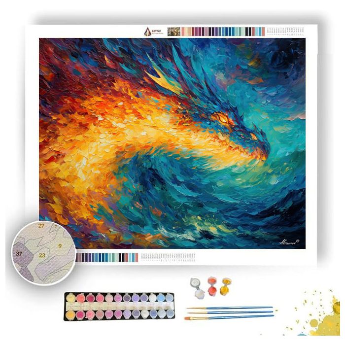 EMBERSEA LEVIATHAN - Paint by Numbers Full Kit