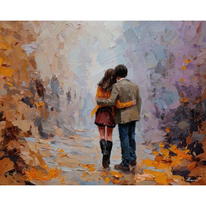 private, touch, palette knife, oil painting, impasto, thick pigment, layered surface, scraped paint, textured strokes, expressive surface, material depth, hand painted, visual balance, atmospheric, color interaction, paint ridges, manual technique