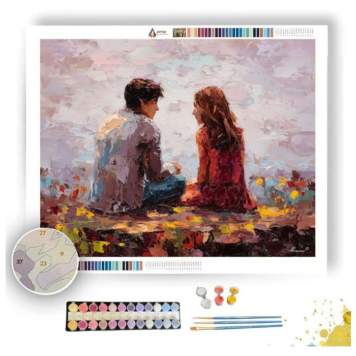 SHARED QUIET MOMENT - Paint by Numbers Full Kit