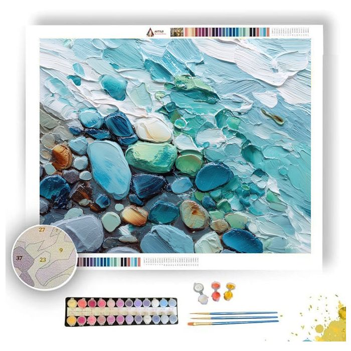 SOFTENED DETAIL - Paint by Numbers Full Kit