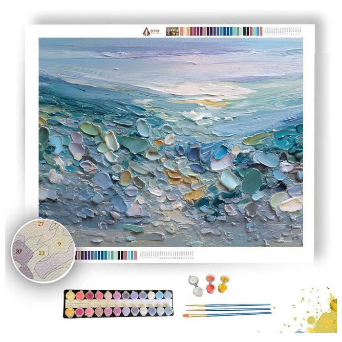 DRIFTED CURVE - Paint by Numbers Full Kit