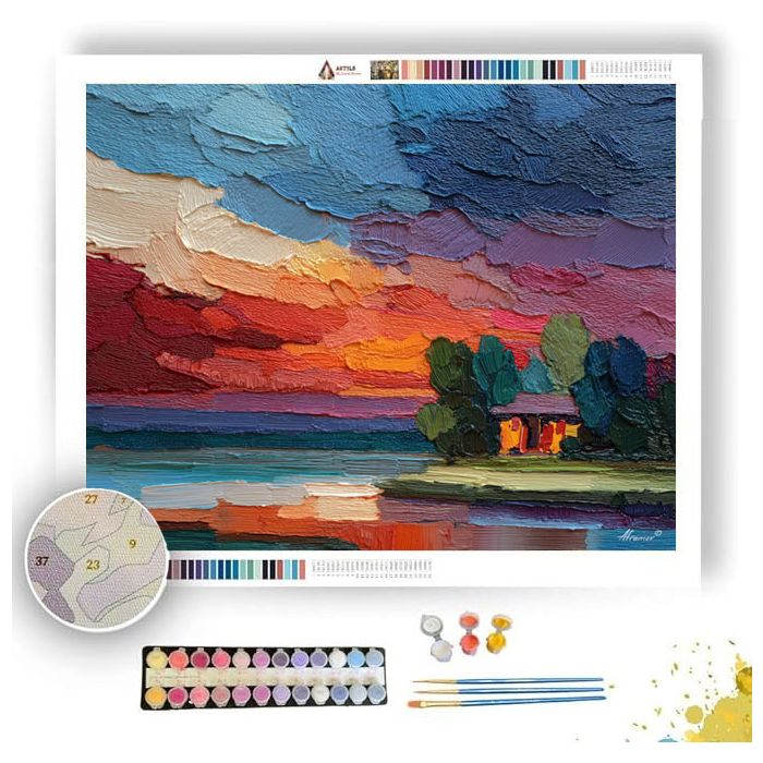 QUIET BUNDLE - Paint by Numbers Full Kit