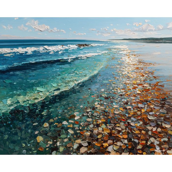 smoothed, light, curve, palette knife, oil painting, impasto, thick pigment, layered surface, scraped paint, textured strokes, expressive surface, material depth, hand painted, visual balance, atmospheric, color interaction, paint ridges, manual technique