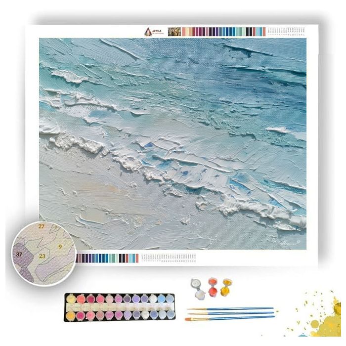 PALE WASHED DETAIL - Paint by Numbers Full Kit