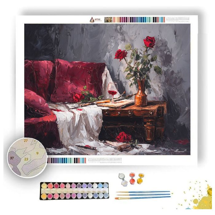 INTIMATE STILL SPACE - Paint by Numbers Full Kit