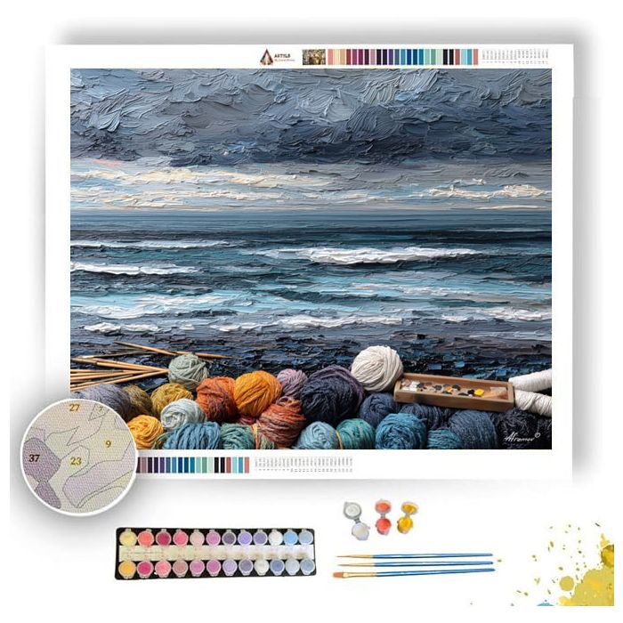 TACTILE LOOSE STRAND - Paint by Numbers Full Kit