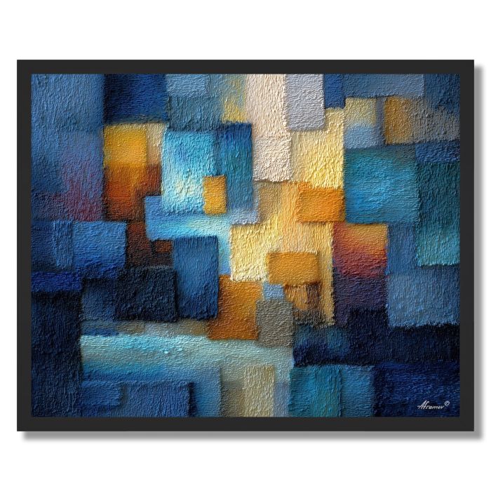 KNOTTED QUIET WEAVE - FRAMED