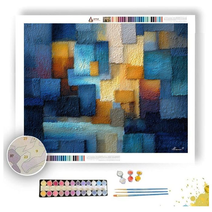 KNOTTED QUIET WEAVE - Paint by Numbers Full Kit