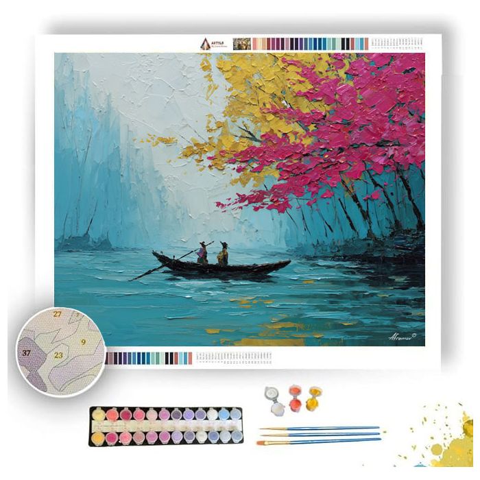 QUIET TOUCH - Paint by Numbers Full Kit