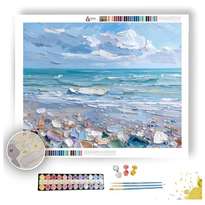 CLEAR LIGHT COLOR - Paint by Numbers Full Kit