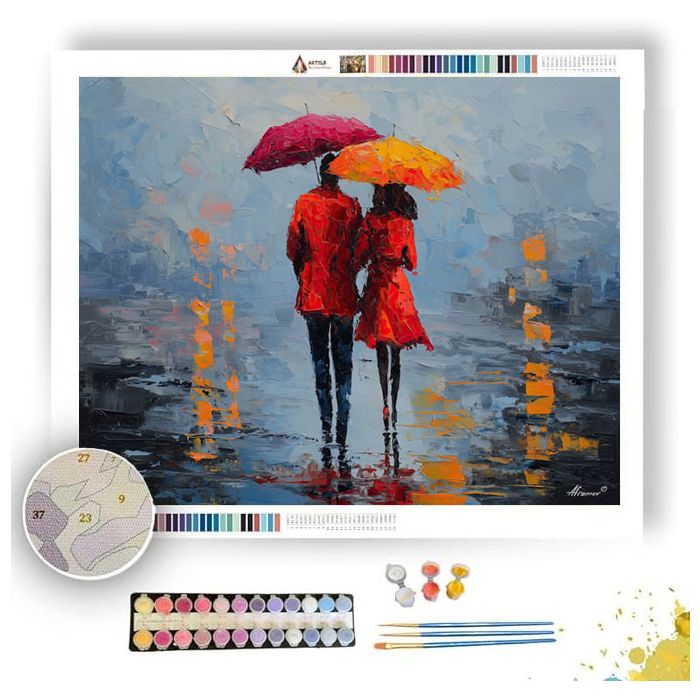OPEN CLOSE MEMORY - Paint by Numbers Full Kit