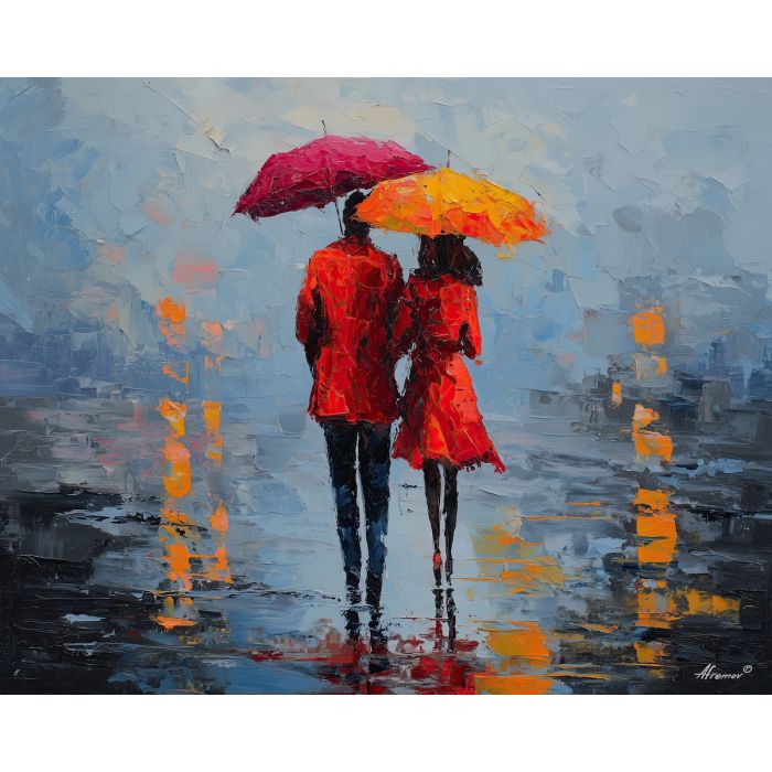 open, close, memory, palette knife, oil painting, impasto, thick pigment, layered surface, scraped paint, textured strokes, expressive surface, material depth, hand painted, visual balance, atmospheric, color interaction, paint ridges, manual technique