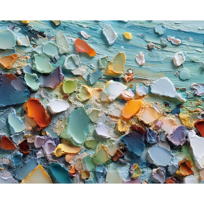 drifted, detail, palette knife, oil painting, impasto, thick pigment, layered surface, scraped paint, textured strokes, expressive surface, material depth, hand painted, visual balance, atmospheric, color interaction, paint ridges, manual technique