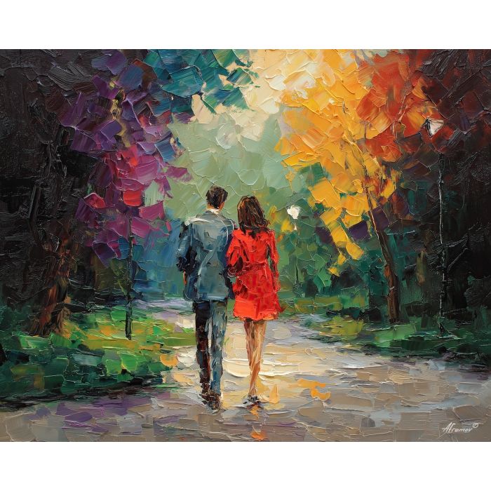 private, memory, palette knife, oil painting, impasto, thick pigment, layered surface, scraped paint, textured strokes, expressive surface, material depth, hand painted, visual balance, atmospheric, color interaction, paint ridges, manual technique