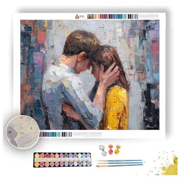 CLOSE SHARED GESTURE - Paint by Numbers Full Kit
