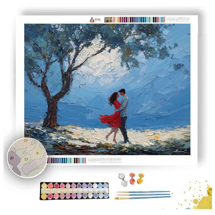 CLOSE TOUCH - Paint by Numbers Full Kit