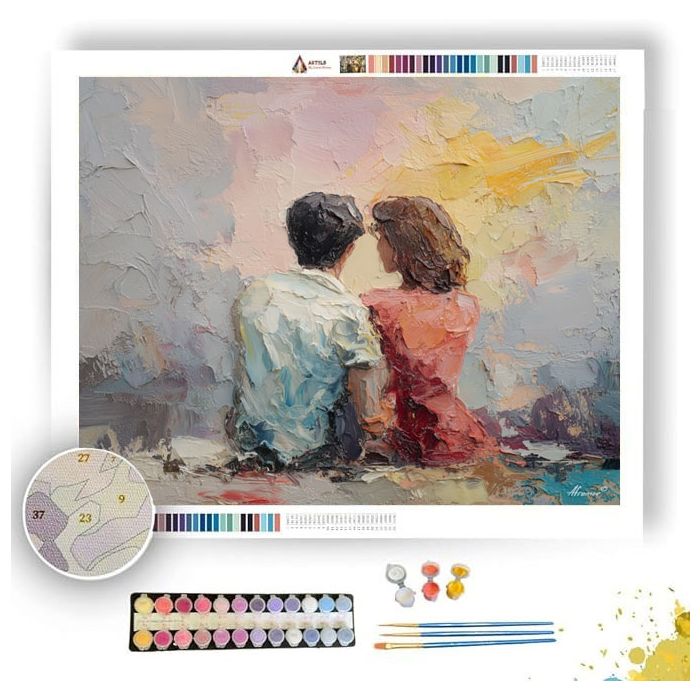 STILL GESTURE - Paint by Numbers Full Kit